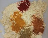 A picture of step 1 of Vegetable Besan chilla.