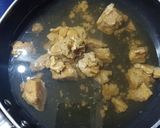 A picture of step 3 of Wheat flour jaggery halwa.