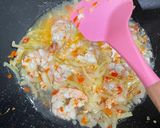 Foto langkah ke 3 dari resep Udang Asam Manis Pedas.
