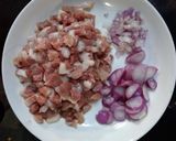 Hình bước làm 1 của món Xôi mặn đậu phộng