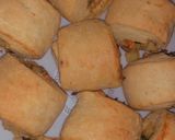 A picture of step 6 of Chicken roll.
