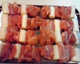 A picture of step 3 of Yakitori in the Oven.