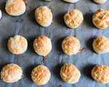 Pillekönnyű sajtos pogácsa recept fázis 8 fotója