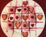 A picture of step 7 of Strawberry sandesh.