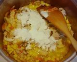 A picture of step 6 of Chicken and Shrimp Gratin.