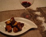 A picture of step 5 of Non-Fried Simple Candied Sweet Potatoes.