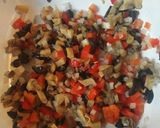 A picture of step 2 of Beef Cake.