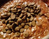 A picture of step 10 of Chocolate Chocolate Chip Zucchini Beet bread.