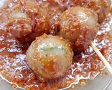 Foto langkah ke 5 dari resep Cilok Gurih Bumbu Kacang 🥜🥜🌶️🌶️🍡.
