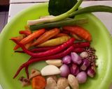 Foto langkah ke 2 dari resep Sayur santan pepaya & ikan Pindang.