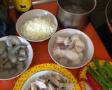 Foto del paso 1 de la receta: Arroz meloso de rape y calamar