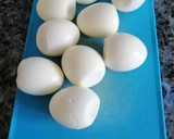 Foto del paso 5 de la receta: Huevos rellenos con mayonesa de espinacas