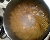A picture of step 5 of spaghetti bolognese.