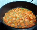 A picture of step 4 of Sweet Potato Quinoa Vegan Salad.