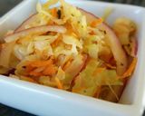 A picture of step 4 of Curtido - Salvadorian Slaw.