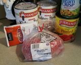 A picture of step 1 of Mimi's Chili.