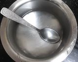A picture of step 2 of Churma Ladoos (Prasadam for Ganeshji).