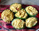Foto del paso 5 de la receta: Zapallitos rellenos con sus semillas y boniato