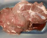 Foto del paso 1 de la receta: Bifes de res y bondiola de cerdo a la chapa