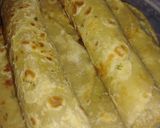 A picture of step 7 of Corriander chapatis(Dhania(.
