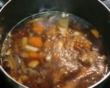 A picture of step 7 of Kenchin Soup with Tofu, Chicken & Dried Shiitake Mushrooms.