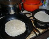 A picture of step 7 of Chapati with Atta (Whole Wheat Flour).