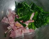 A picture of step 5 of Simple, 100% Homemade Spinach Quiche.