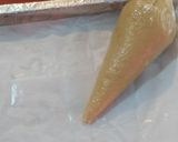 A picture of step 3 of Churros with chocolate dip.