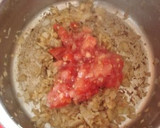 A picture of step 4 of Lentils and Bacon Soup.