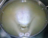 A picture of step 3 of Cuban brine.