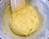 A picture of step 4 of Pancake Mix Cream Cheese Apple Cake.