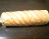 A picture of step 11 of Petit Strawberry Roll Cake with Ladyfinger Biscuit Crust.