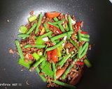 Foto langkah ke 6 dari resep Tumis tempe kacang panjang.