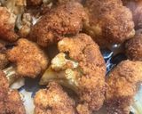 A picture of step 7 of Golden fried cauliflower.