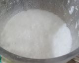 A picture of step 2 of Meethey dahi phulki.