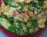 Foto langkah ke 3 dari resep Tumis Okra Saus Tiram.