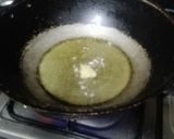A picture of step 1 of Desi style spaghetti.