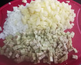 Foto del paso 1 de la receta: Pimientos asados rellenos de tortilla🌱vegetariana