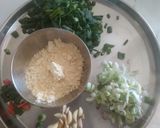 कांदा पात झुणका (Kanda Pat Zunka Recipe In Marathi) रेसिपी स्टेप 1 फोटो 