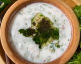 A picture of step 3 of Neer Mor (Spiced Buttermilk - South Indian style).
