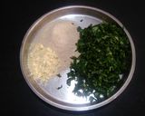 A picture of step 1 of Methi muthiya.