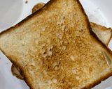 Gambar langkah 3 resipi Roti Bakar Pandan Butter.
