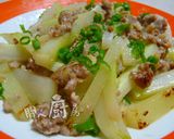 肉末節瓜絲 - 健康家常食譜的食譜步驟3照片