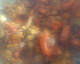 A picture of step 3 of Gobhi Chana Dal.