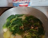 Foto langkah ke 4 dari resep Sayur Bening Bayam Pepaya Muda.
