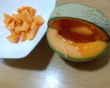Foto del paso 1 de la receta: Melón con Jamón