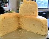 Foto langkah ke 7 dari resep Vanilla Sponge Cake (light, moist n fluffy) - resep 3 telur.