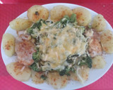 Foto del paso 1 de la receta: Brócoli gratinado con pollo y patatas panaderas