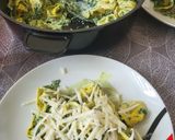 Spenótos tejszínes tortelloni recept fázis 3 fotója