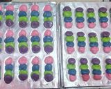 Foto langkah ke 4 dari resep Lidah kucing rainbow no ribet.